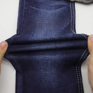 Tissu en denim sergé vintage économique <span class=keywords><strong>9</strong></span>,12 oz extensible respirant anti-déchirure pour vêtements en jean pour filles et garçons - Product Image 4