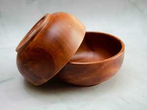 Cuenco de madera de bambú-Blue Lotus Farm 2023 - Product Image 3