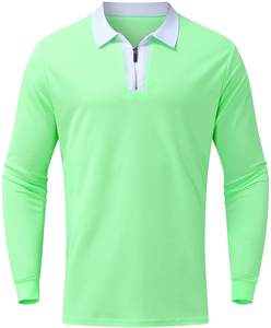 Polo de Golf para hombre, camisa de manga corta con logotipo personalizado, 100% poliéster, de alta calidad - Product Image 1