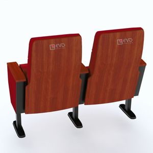 Chaise d'auditorium moderne personnalisée EVO7601 mobilier de théâtre contemporain pour cinémas églises écoles salles-vente en gros - Product Image 6