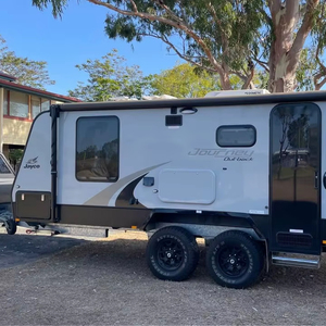 Caravane, cabane, remorque avec salle de bain à prix avantageux pour les voyages en voiture, Ecocampor, camping-car familial, remorque de camping-car disponible en Autriche - Product Image 1