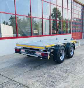 Remolque de Transporte de Residuos de Servicio Pesado Nuevo, con Piso Cerrado, de Dos Ejes, Moslein TMH 2 - Product Image 1