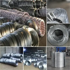 Customized BWG 20 21 22 GI Binding Wire Hot Dipped Galvanized Iron Wire For Various Tying Bundling Packaging