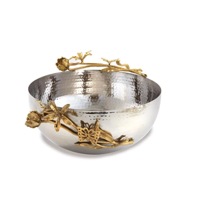 High Quality <b>Decorative</b> Brass Bowl Stand with & Leaf Designed for Home and Restaurants <b>Decoration</b> Uses - Product Image 2