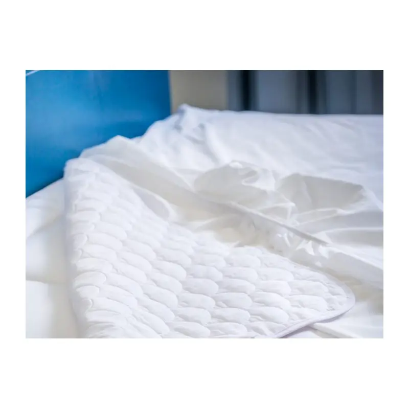 Vente en gros Protège-matelas imperméable en fibre de polyester et de coton pour la literie d'hôtel en éponge et PVC