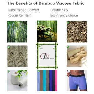 Valentine's Day Print Knitted Custom Breathable Quick Dry Anti-Bacterial <strong>Men's</strong> Boxer <strong>Briefs</strong> 3D Printed Logo Bamboo Fabric - Product Image 5