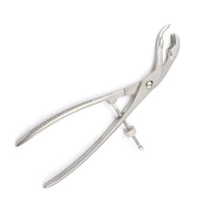 Pinzas Ortopédicas Mini Dentadas para Sujeción Ósea de 3mm y 8mm, Rectas y Curvas, para Reducción, Instrumento Veterinario de Surgiright - Product Image 5