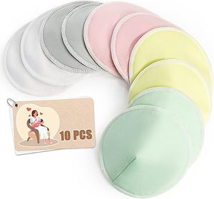 Tissu d'allaitement lavable et coussinets d'allaitement Cadeau de bébé écologique pour la maternité pour les mamans qui allaitent - Product Image 3