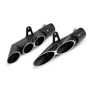 Silenciador de <span class=keywords><strong>escape</strong></span> Universal para motocicleta de 51mm, dos tubos de salida, silenciador de <span class=keywords><strong>Escape</strong></span> de carreras para Moto YZF R1 R3 R6 Z1000 S1000RR Z800 <span class=keywords><strong>Z900</strong></span> - Product Image 2