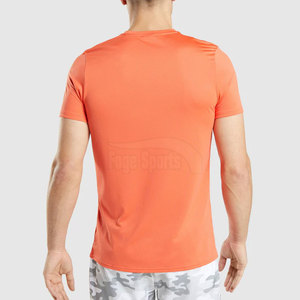Vêtements de gym à séchage rapide T-shirts de gym pour hommes Vêtements de sport à quantité minimale de commande bas T-shirts de gym pour hommes au prix de gros - Product Image 2