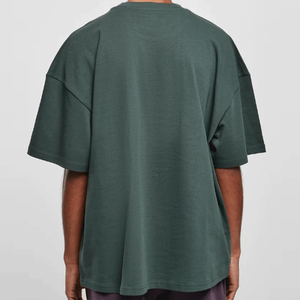 T-shirts pour hommes à manches courtes, coupe classique, personnalisés, de qualité supérieure, 100% coton, tricoté, poids lourd, respirant, vêtements de rue décontractés - Product Image 2