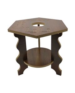 Hookah de madera, mesa portátil, juego para fumar Hookah con cuenco Shisha, adecuado para lugares al aire libre, artículos decorativos para fiestas y bodas - Product Image 4