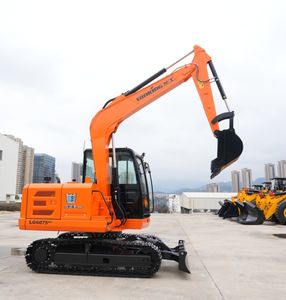 Precio al por mayor LG6075 G4 Mini Excavadora con capacidad de cubo de 0.3m3 Excavadora sobre orugas Excavadora hidráulica de pista de 7 toneladas - Product Image 2