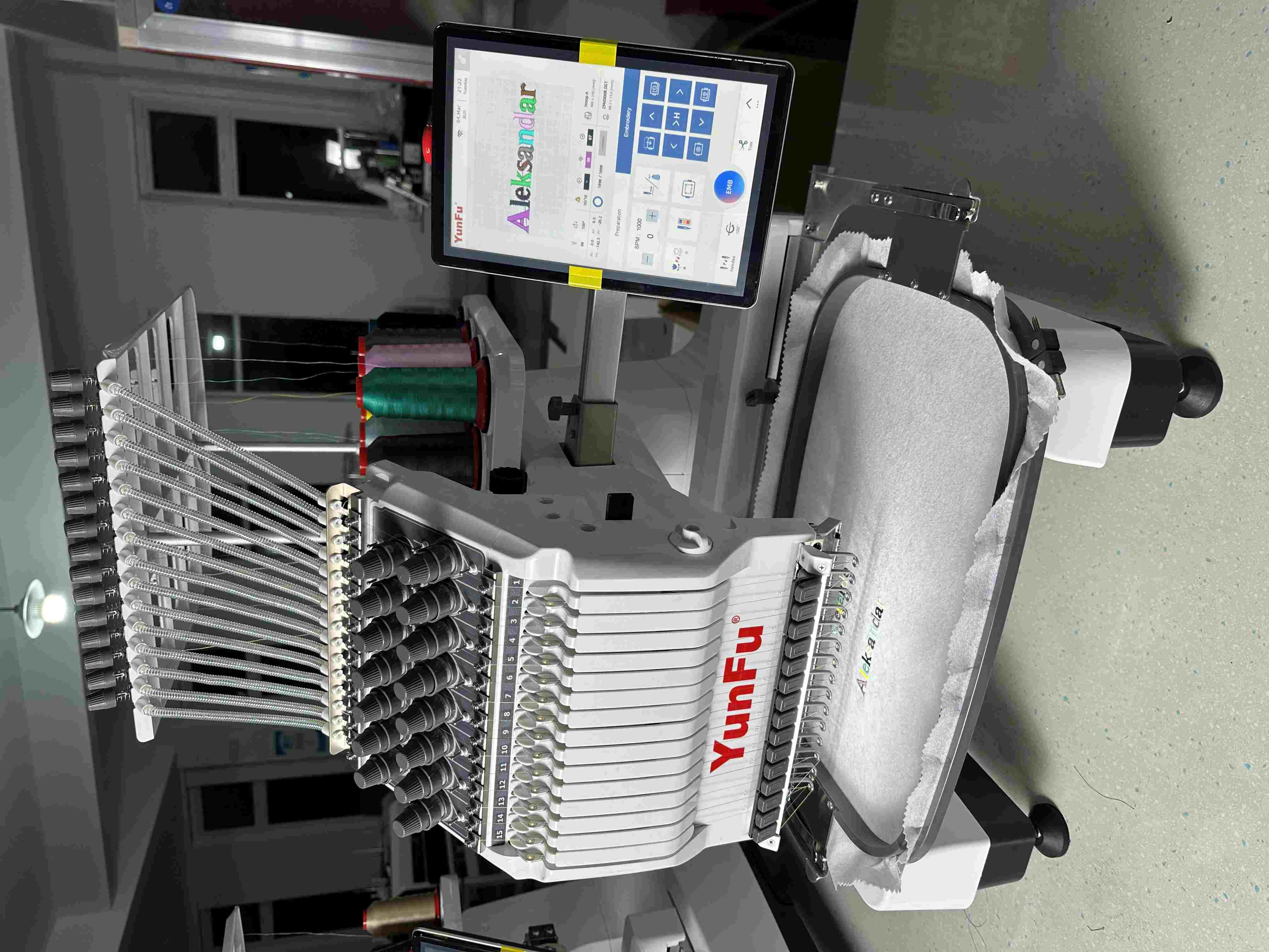 ★ｔｍｍ★ Tajima TFMX-C1501 Stretch (Single Head Embroidery Machine