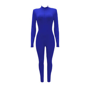 Vente chaude moulante combinaison femmes une pièce survêtement ensemble évider sport combinaisons sport beau dos Yoga combinaison - Product Image 5