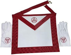 Delantales de Arco Real masónico bordados hechos a mano delantales de Arco Real masónico bordados delantales personalizados Masonic Lodge - Product Image 6