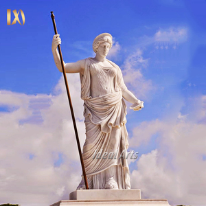 Statue en marbre <span class=keywords><strong>Athena</strong></span> grandeur nature déesse <span class=keywords><strong>grecque</strong></span> de la sagesse sculpture en pierre sculptée à la main pour jardin - Product Image 6