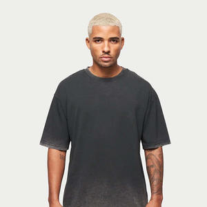 เสื้อยืดผ้าฝ้าย100% ของผู้ชายขายดีเสื้อเจอร์ซีย์แฟชั่นระบายอากาศได้ดีออกแบบได้ตามต้องการ - Product Image 1