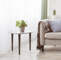 Patas Cónicas de Madera de Caucho Sólido, Diseño Moderno, Resistentes, Fáciles de Instalar, para Exteriores, Apartamentos, Comedor, Oficina, Sala de Estar, Hospital, Dormitorio