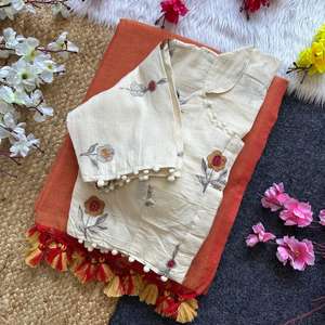 Presenting Blousewala khadi cotton Blouse at wholesale rates in india - Product Image 2