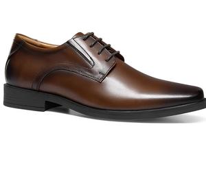 Chaussures en cuir marron légères robe formelle luxe à la mode Oxfords intérieur décontracté chaussures en cuir de travail simples - Product Image 4