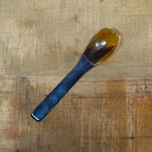 Poignée en corne de buffle Écologique À La Main Cuillère Scoop Miroir Polonais Forme Naturelle Cuisine Épice Thé Miel Café Outils pour - Product Image 1