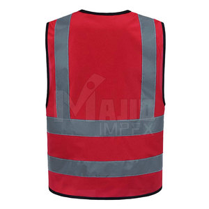 Vêtements de travail réfléchissants de sécurité à haute visibilité Nouvelle conception Gilets haute visibilité pour hommes - Product Image 3