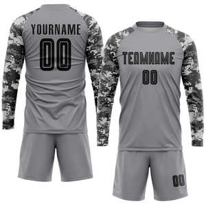 Offre Spéciale kits de football pour hommes 100% polyester respirant uniforme de football avec logo d'équipe personnalisé ensembles de maillots de football Offre Spéciale - Product Image 3