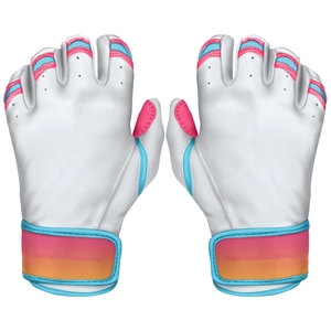 ถุงมือตีเบสบอลทำจากหนังสำหรับผู้ใหญ่มืออาชีพผู้ชายผู้หญิงซอฟต์บอล - Product Image 1