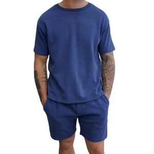 LEDBURY INTERNATIONAL Été 2026 Chemise Homme Oversize Unie en Tissu Éponge Polyester/Coton Prix de Gros Usine Logo Personnalisé Formel - Product Image 1