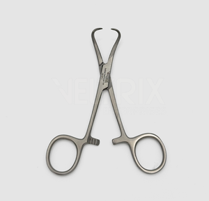 Fórceps de toalla Backhaus Curved/Prong Sharp Manual Medical Grade Acero inoxidable 11cm Certificado CE - Product Image 6