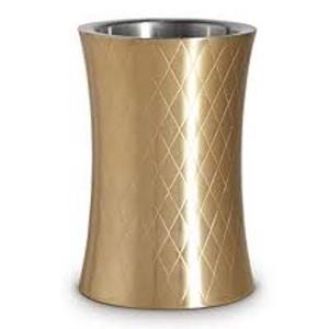 Cylinder Shape Gold Finishing <b>Bucket</b> Modern Luxury Bar Ice <b>Bucket</b> Home Hotel Bar <b>Beer</b> Wine Champagne Ice <b>Bucket</b> - Product Image 1