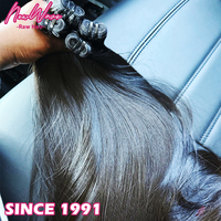 Paquetes de Cabello Virgen Rubio 613 de 40 Pulgadas, Cabello Filipino Virgen Crudo de un Solo Donante para Mujeres, Paquete de Extensiones de Cabello Humano Rizado a Granel