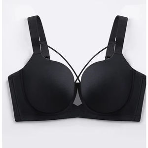 ¡Novedad de 2025! Sujetador de Yoga de alta calidad con absorción de golpes, Media Copa fija, Sujetador deportivo de Fitness sin espalda para mujer de talla grande - Product Image 1