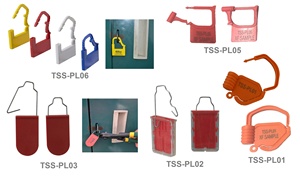 TSS-PL02 Scellé de sécurité transparent à capsule métallique avec fermoir pour chariots <span class=keywords><strong>a</strong></span>ériens et portes d'armoires (xfseal) - Product Image 6