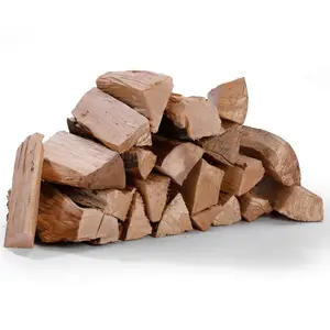 橡木木柴原木-窑干木柴水分18%-热能硬木木柴低价
