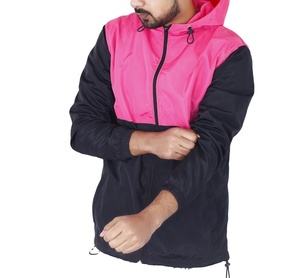 Veste coupe-vent en nylon pour homme, à manches longues, vintage, imperméable, avec logo personnalisé, pour le sport en plein air - Product Image 3