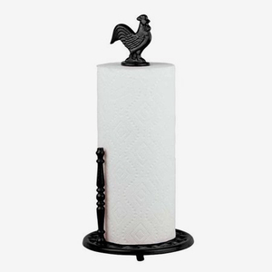 Cast Iron White Wash <b>kitchen</b> Paper <b>Roll</b> <b>Holder</b> - Product Image 4