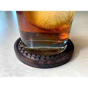 Sous-verres en bois de noyer personnalisés Premium Handmade Designer Crafted Export Quality Manufacturer - Product Image 1