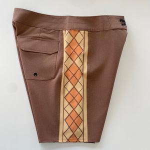 Nouveau short de bain pour homme en coton et élasthanne, tricoté en laine, uni, décontracté, séchage rapide, respirant et léger, idéal pour l'été et la plage - Product Image 3