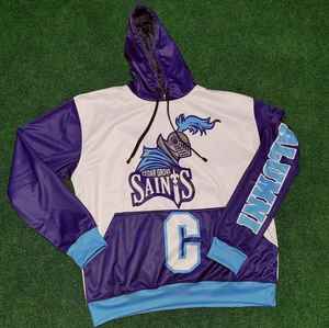 Vente en gros de sweat à capuche pour hommes imprimé DTG personnalisé unisexe surdimensionné avec personnage Hip Pop sur le devant tissu polaire longue longueur - Product Image 3