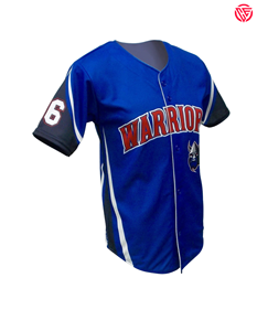 เสื้อซอฟต์บอลและเบสบอลแบบกระดุมเต็มกางเกงขาสั้นเสื้อคอกลมระบายอากาศ - Product Image 5