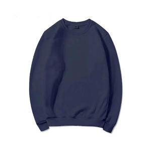 Sweat en molleton de coton de qualité supérieure Logo de broderie de luxe Pull en molleton de coton classique Sweat-shirt lourd - Product Image 3