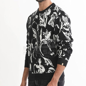 Sudadera de algodón para hombre hecha a medida de alta calidad mezclada con estampado de logotipo de gran oferta para invierno - Product Image 2