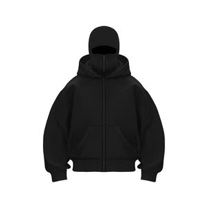 Sweat à capuche personnalisé de haute qualité avec broderie et fermeture éclair - Product Image 3