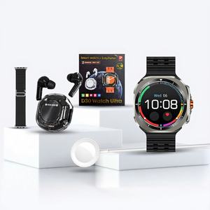 นาฬิกาอัจฉริยะ Sower D30 Watch Ultra หน้าจอสัมผัส IPS ขนาด 1.52 นิ้ว พร้อมหูฟังในตัว ตรวจวัดอัตราการเต้นของหัวใจ ติดตามการนอนหลับ กันน้ำระดับ IP67 - Product Image 4
