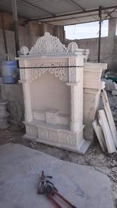 Inigualable Calidad exclusiva habitación de mármol indio templo Piedra Natural mármol hogar Mandir venta directa de proveedor indio - Product Image 2