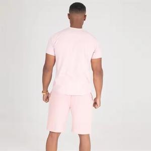 Acid Wash 240gsm Tshirt et 290gsm Shorts Sets T-shirt surdimensionné T-shirt unisexe Terry Shorts Ensemble d'été pour hommes - Product Image 3