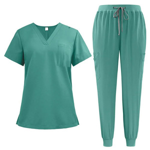 Custom Women Beauty Salon Spa Dental Scrubs <b>Doctors</b> Nurse Uniform Suit Hospital Uniforms Nursing Tops Jogger Pants Scrub <b>Sets</b> - Product Image 1
