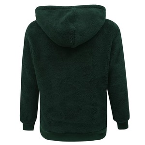 Nouvelle tendance hiver Sherpa moelleux polaire poids lourd pull à capuche sweats unisexe impression numérique écologique Pakistan - Product Image 5